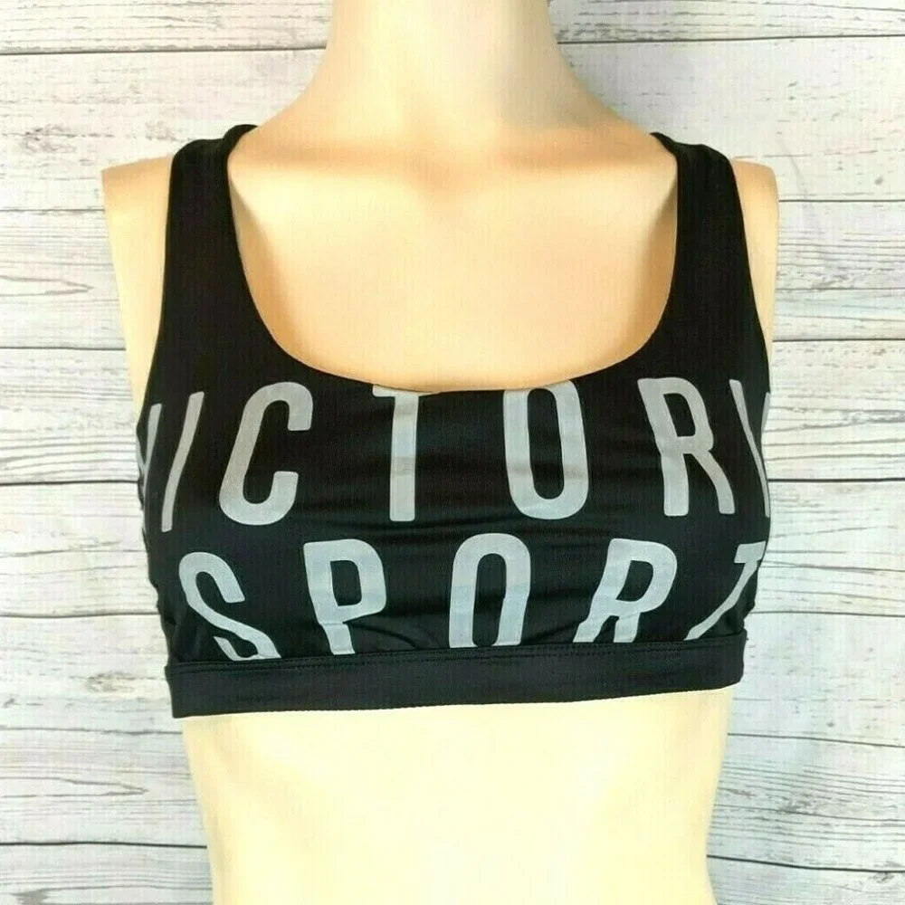 VICTORIA'S SECRET Sport VSX Strappy Back Sports Bra, size L, NWT! - Picture 3 of 15